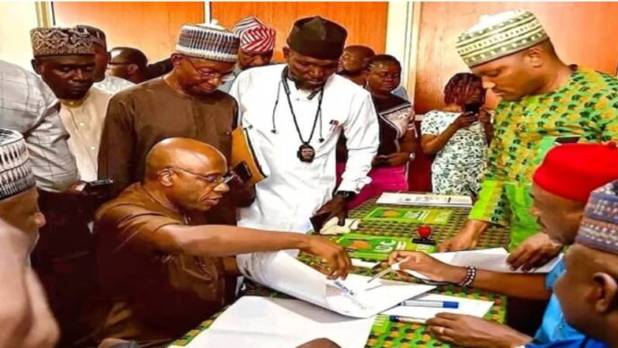 Amaechi submits ADC nomination form, says 'I want to restore Nigeria’s dignity'