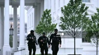 Gunman shot dead after opening fire near White House