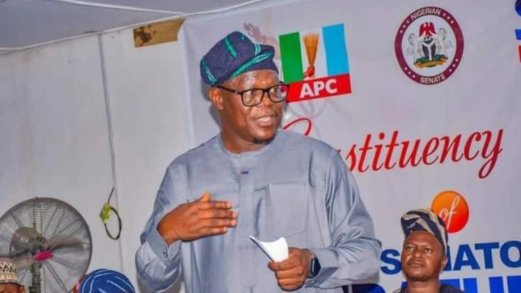 'Join another party or face sanctions' - Ajibola Basiru warns Fayemi