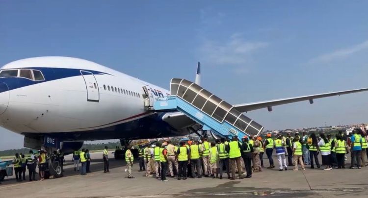 First batch of repatriated Nigerians arrive in Lagos from South Africa