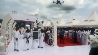Tears, tributes Nollywood actor, Alex Ekubo, is buried in Abia