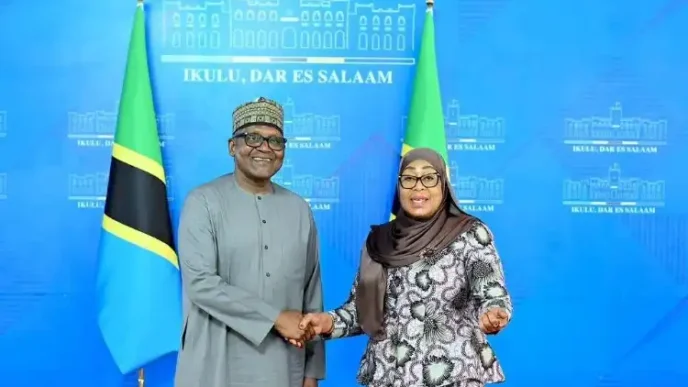 Tanzania, Dangote Group explore multi-billion-dollar investments in infrastructure, energy, fertiliser