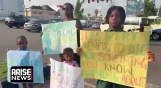 Abuja mother, children stage protest over rising school abductions
