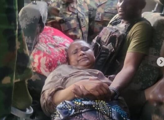 JUST IN: Troops rescue wife of late General Rabe in Katsina