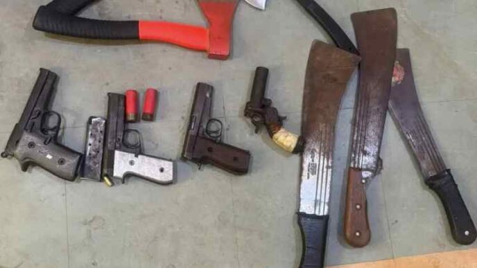 Police arrest three suspected cultists, recover guns in Osun