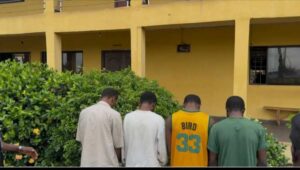 Police arrest four suspected gunrunners in Delta