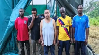 The National Drug Law Enforcement Agency (NDLEA) has uncovered a large-scale methamphetamine production facility concealed in a forest in Oyo state, arresting a Mexican national and