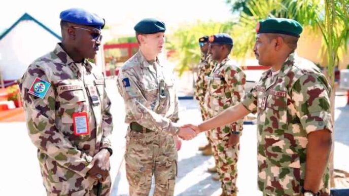 UK defence chief visits Maiduguri to deepen military cooperation