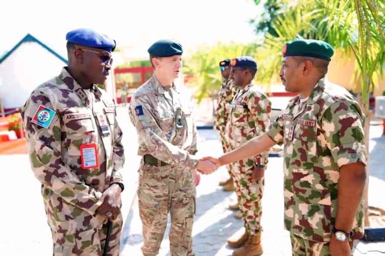UK defence chief visits Maiduguri to deepen military cooperation