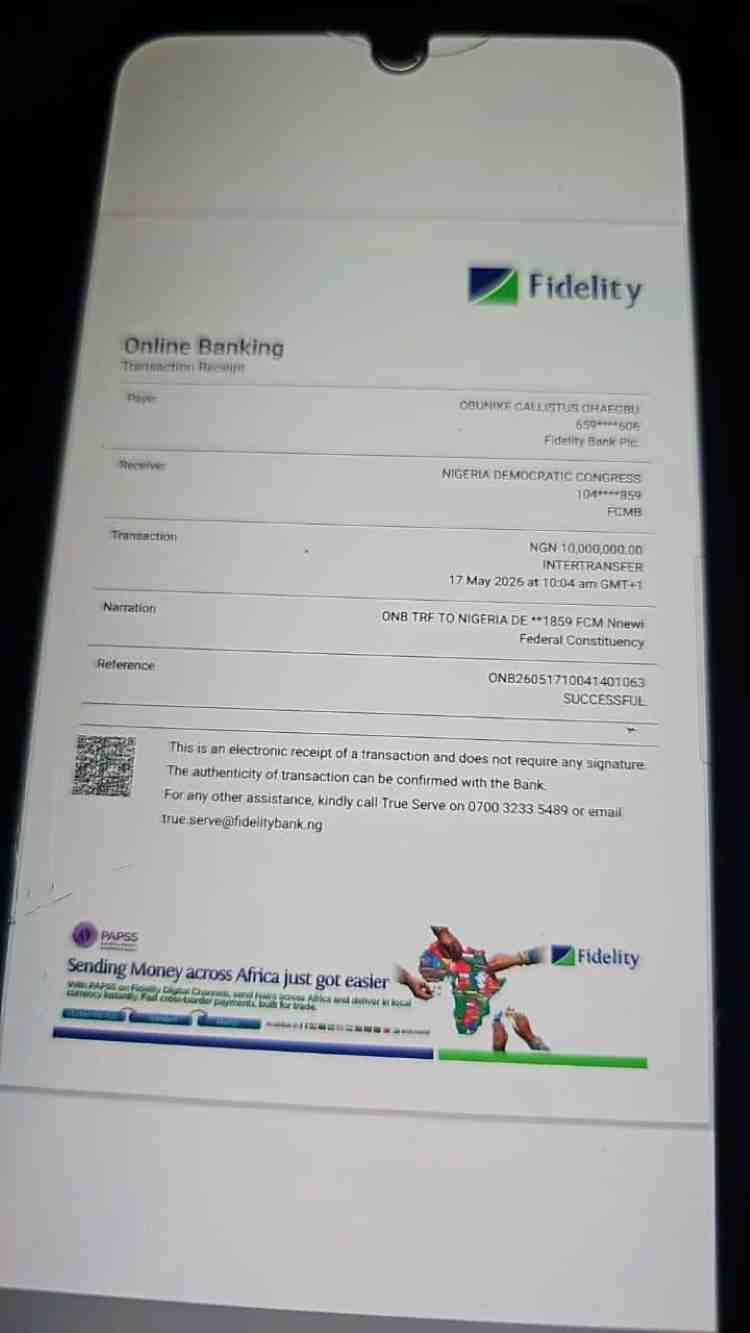 Okonkwo publishes whatsApp chats, maintains allegations against Obi