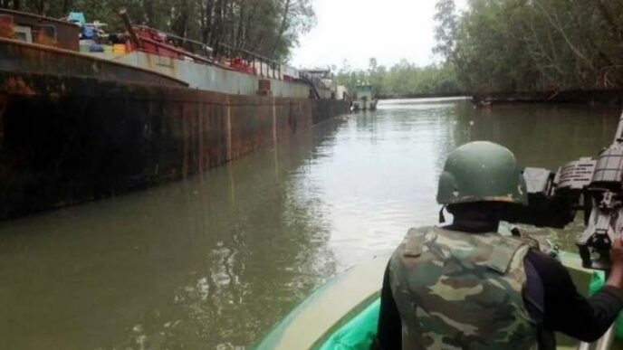 Navy seizes 103,500 ltrs of illegal diesel in Rivers