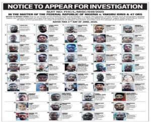 Court directs 48 individuals to report to DSS within 45 days over alleged fraud