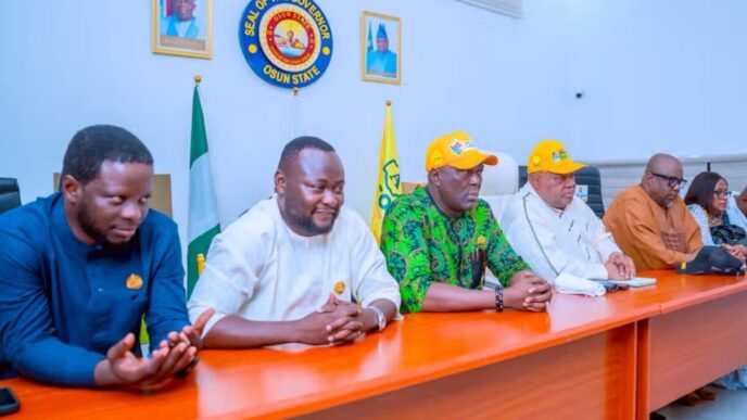 2027: Adeleke, Accord Party leaders adopt Tinubu as presidential candidate